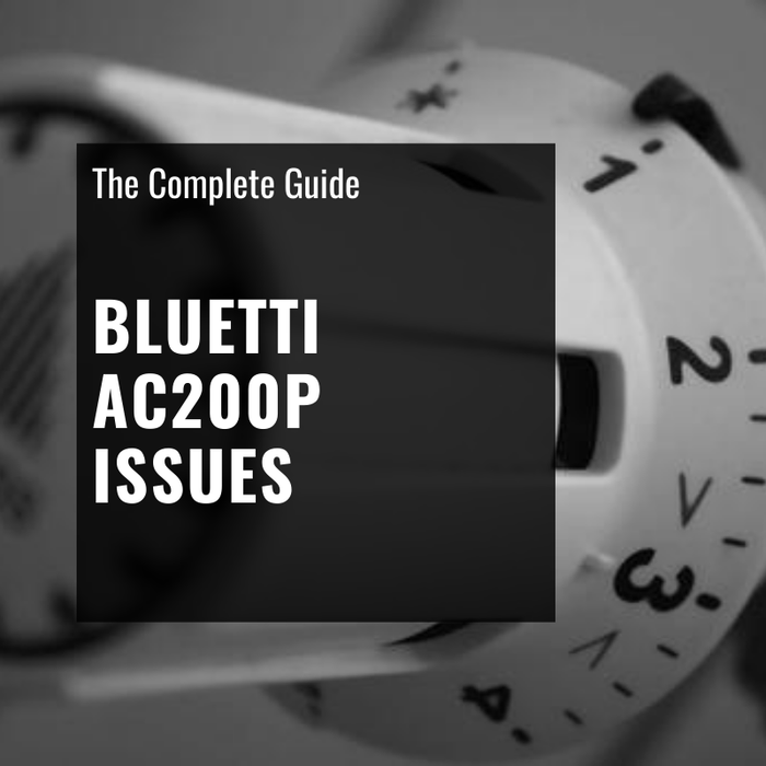 Bluetti ac200p Issues