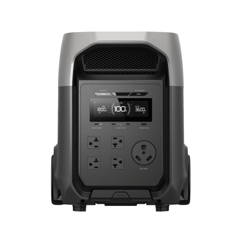 EcoFlow DELTA 3 Ultra – 3,072Wh / 3,600W Portable Power Station + Choose Custom Solar Panel Bundle Option | 5-Year Warranty | Complete Solar Kit - ShopSolar: Complete Solar Kits + Lifetime Customer Support