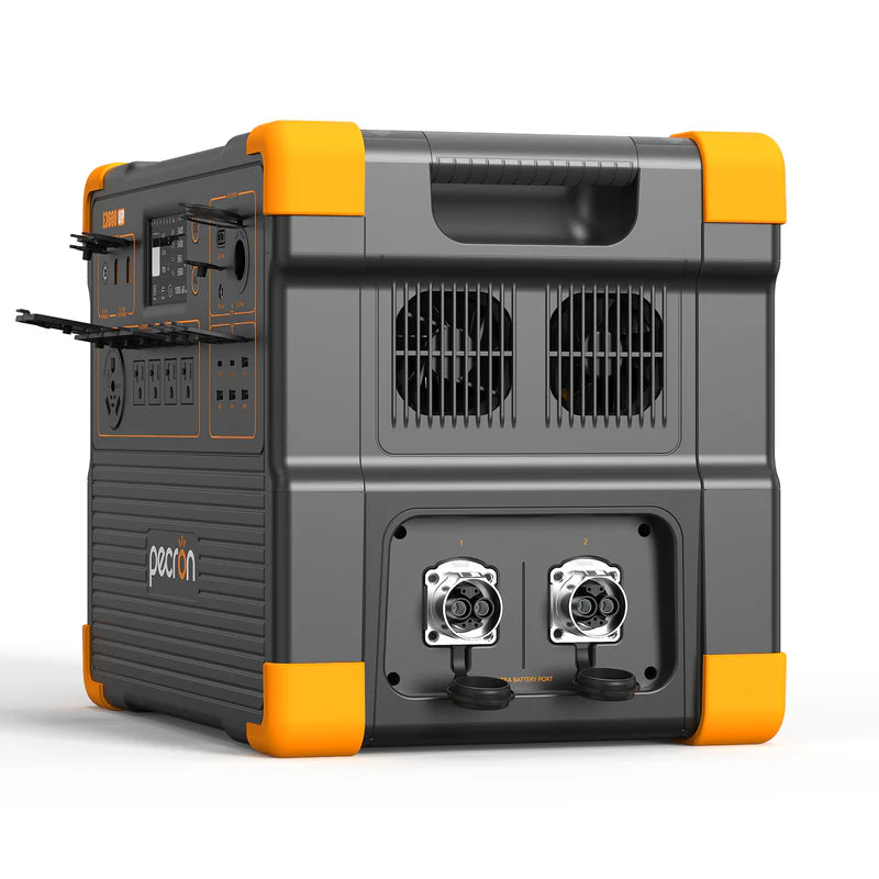 Pecron E3600 LFP 3,600W / 3,072Wh Portable Power Station + Choose Custom Solar Panel Bundle Option | 5-Year Warranty | Complete Solar Kit - ShopSolar.com