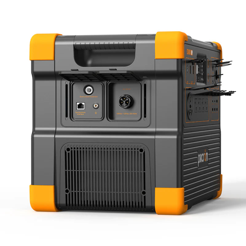 Pecron E3600 LFP 3,600W / 3,072Wh Portable Power Station + Choose Custom Solar Panel Bundle Option | 5-Year Warranty | Complete Solar Kit - ShopSolar.com