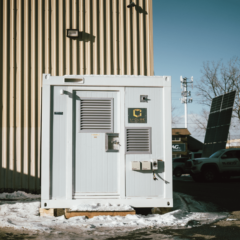 Li-Cube Microgrid Kit | 4.8kW Solar + 20.48–40.96kWh Lithium Storage | Dual Multi-Plus Inverters | Plug-and-Play Containerized Power - ShopSolar: Complete Solar Kits + Lifetime Customer Support