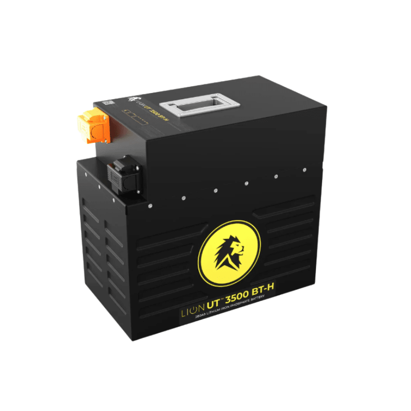 Lion Energy UT 3500-BT-H | 3,584Wh 12V Lithium Battery | Heated + Bluetooth | 150A BMS | 10-Year Warranty - ShopSolar: Complete Solar Kits + Lifetime Customer Support