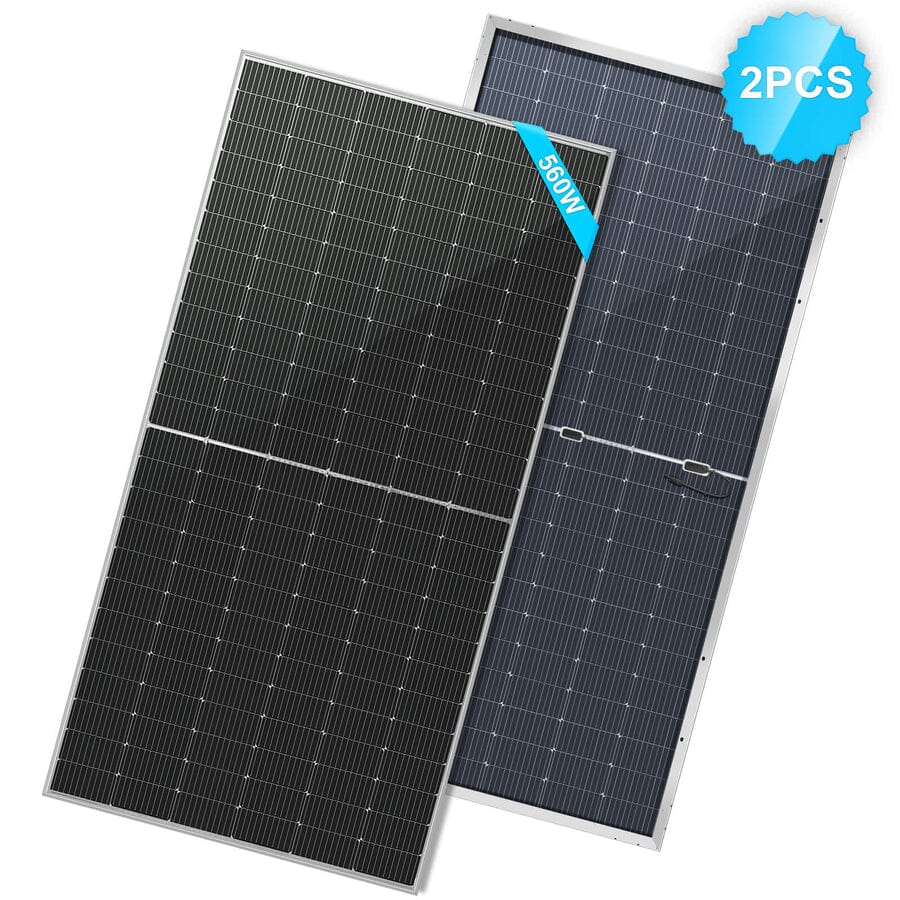 SunGold Power 560 Watt Bifacial Perc Solar Panels | 4 - 20 pcs