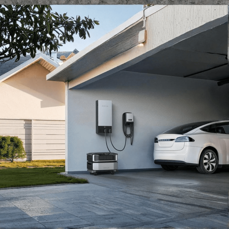 EcoFlow PowerPulse EV Charger | 9.6kW / 40A | NEMA 14-50P Plug & Play | 3-Year Warranty