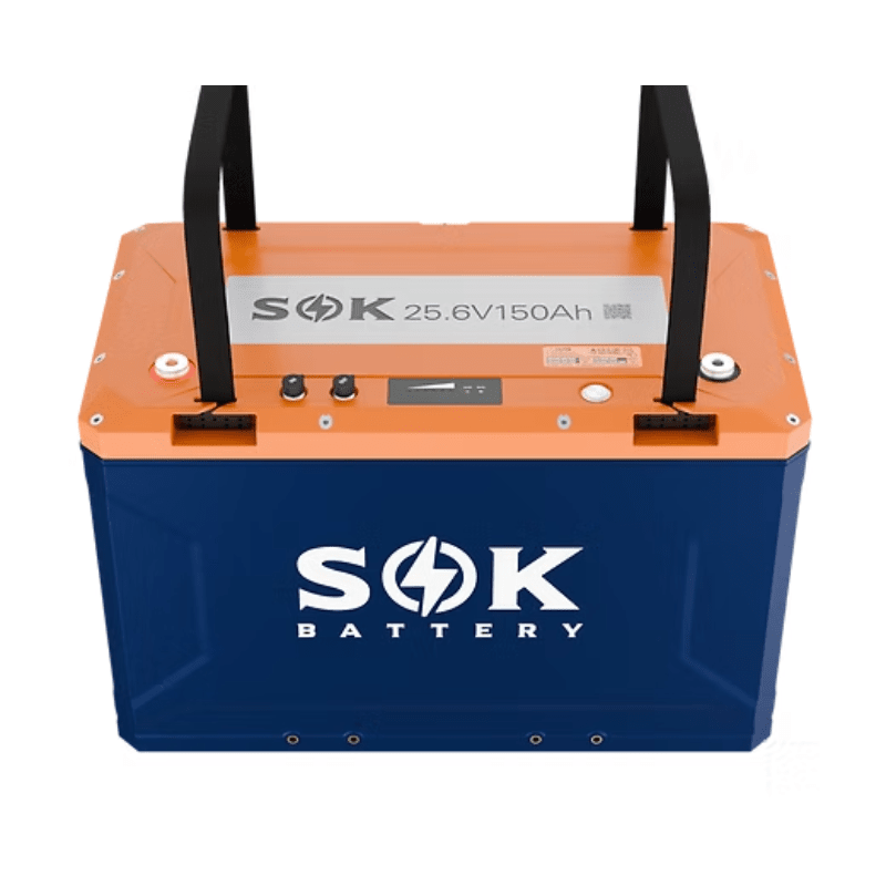 SOK 150Ah 24V LiFePO4 Battery | 3.84kWh | Bluetooth, Built‑In Heater + CANBus | SK24V150PH | 15,000+ Cycles | 7‑Year Warranty - ShopSolar: Complete Solar Kits + Lifetime Customer Support