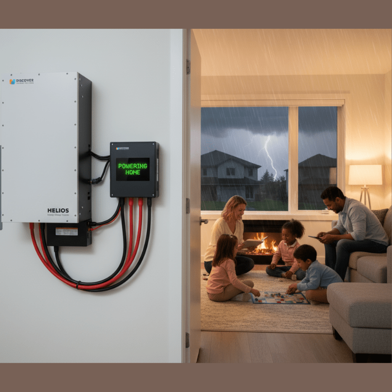 Discover HELIOS ESS 16.1kWh LiFePO4 Battery | 51.2V 314Ah | IP65 Outdoor Rated | Scalable to 579.6kWh | 10-Year Warranty - ShopSolar: Complete Solar Kits + Lifetime Customer Support