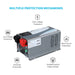 1000W Pure Sine Wave Inverter Charger | RNG-INVT-1000-12V-C-US - ShopSolarKits.com