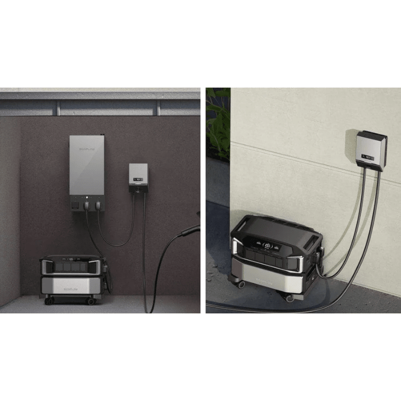 EcoFlow PowerPulse EV Charger | 9.6kW / 40A | NEMA 14-50P Plug & Play | 3-Year Warranty