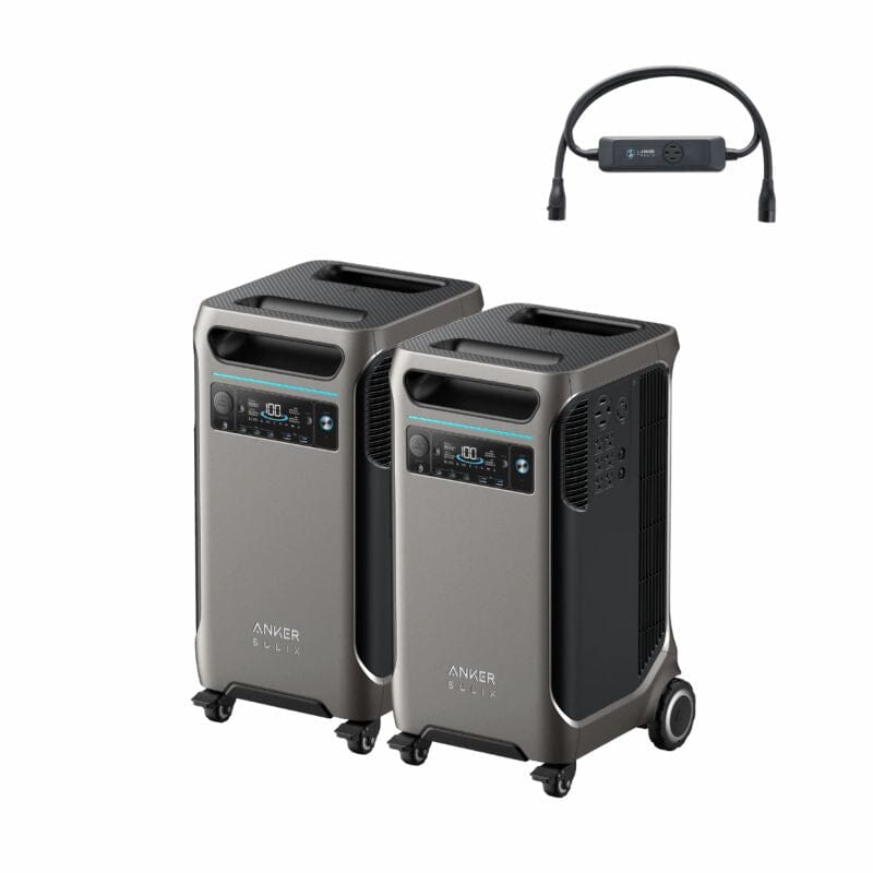 Anker F3800 - 3,840Wh / 6,000W Solar Power Station | 1,600W Solar Input | Choose Your Custom Bundle | 5-Year Warranty | Complete Solar Kit