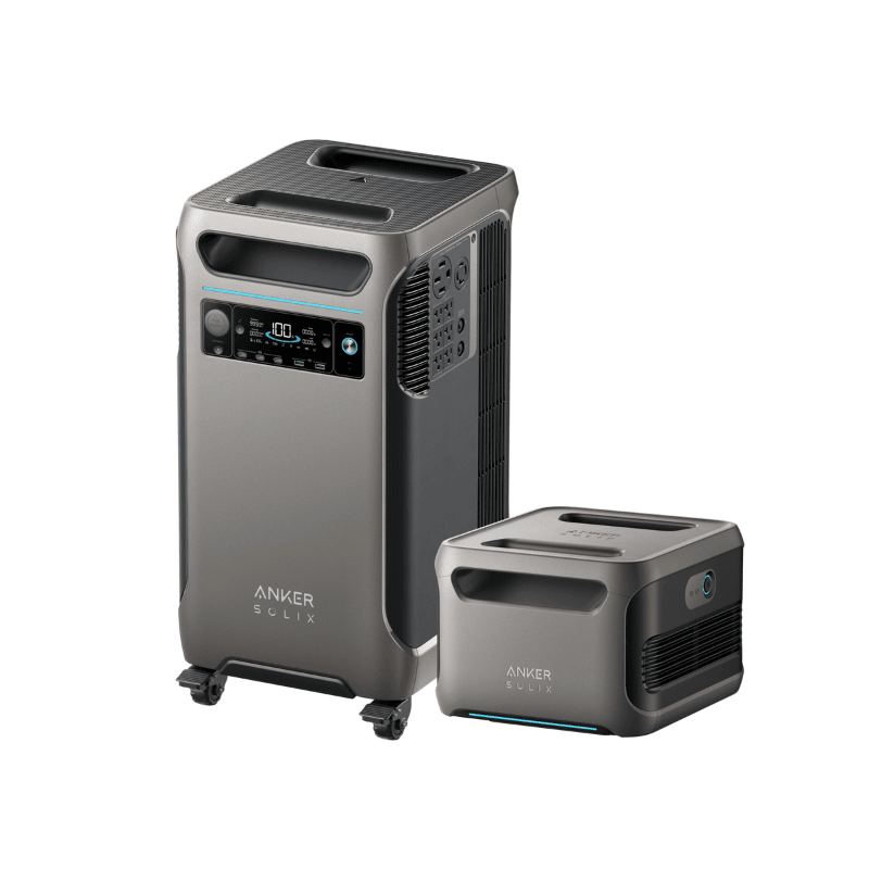 Anker F3800 - 3,840Wh / 6,000W Solar Power Station | 1,600W Solar Input | Choose Your Custom Bundle | 5-Year Warranty | Complete Solar Kit