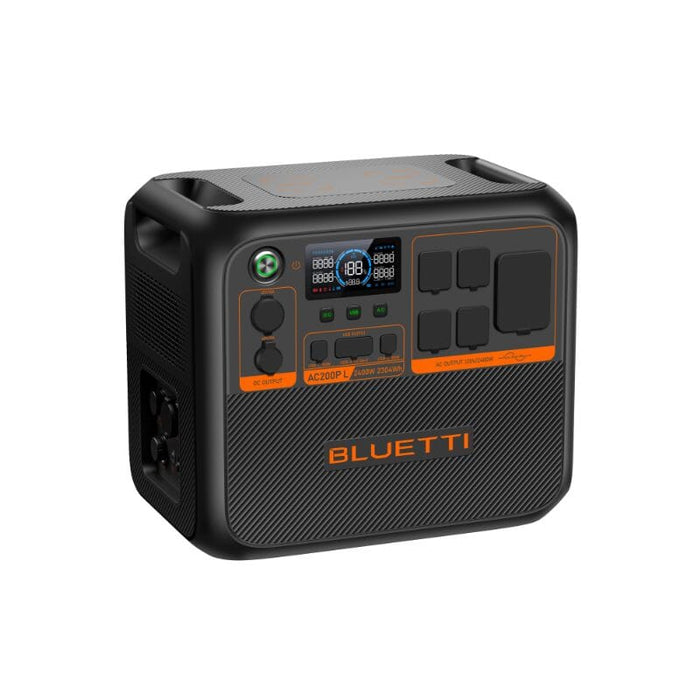 Bluetti AC200P L 2400W / 2304Wh Portable Power Station + Choose Your Custom Your Custom Bundle | Complete Solar Generator Kit - ShopSolar.com