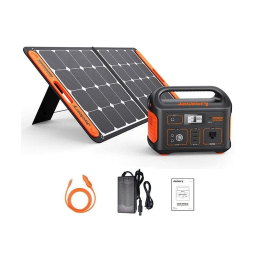 Jackery Explorer [550]  - 550Wh / 500W Portable Power Station + Choose Your Custom Bundle | Complete Solar Kit - ShopSolar.com