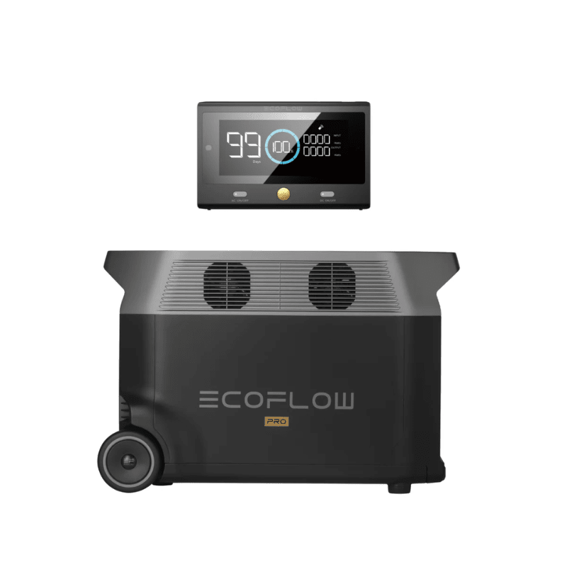 EcoFlow DELTA PRO 120V Solar Kits - 3,600Wh / 3,600W Portable Power Station + Choose Your Custom Bundle Option | Complete Solar Kit | 5-Year Warranty