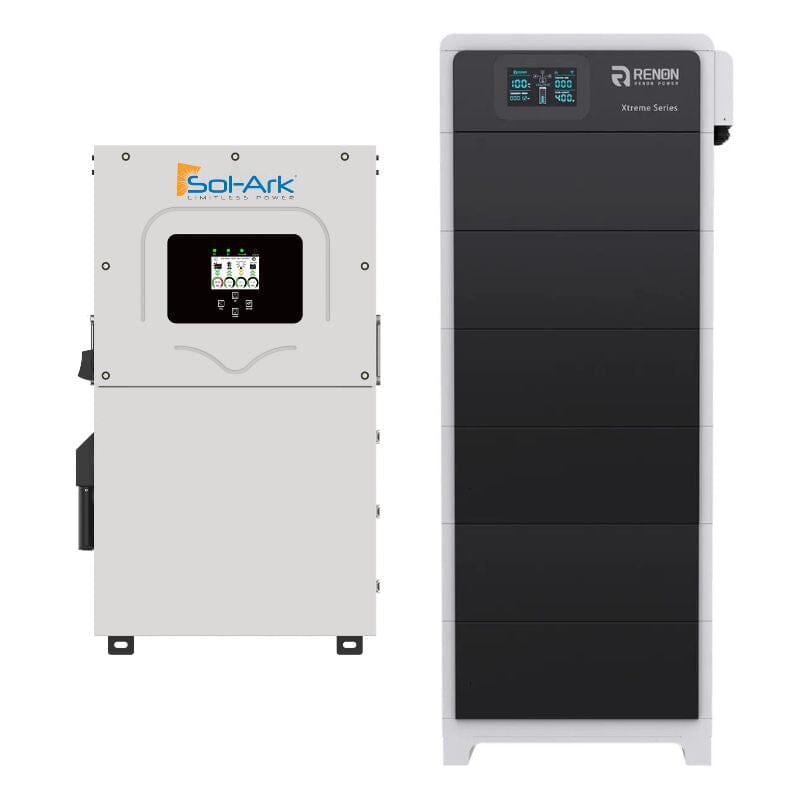 Renon Xtreme LV + Sol-Ark 15K Kits | Choose Your Bundle Bundle | 10-Year Warranty - ShopSolar.com