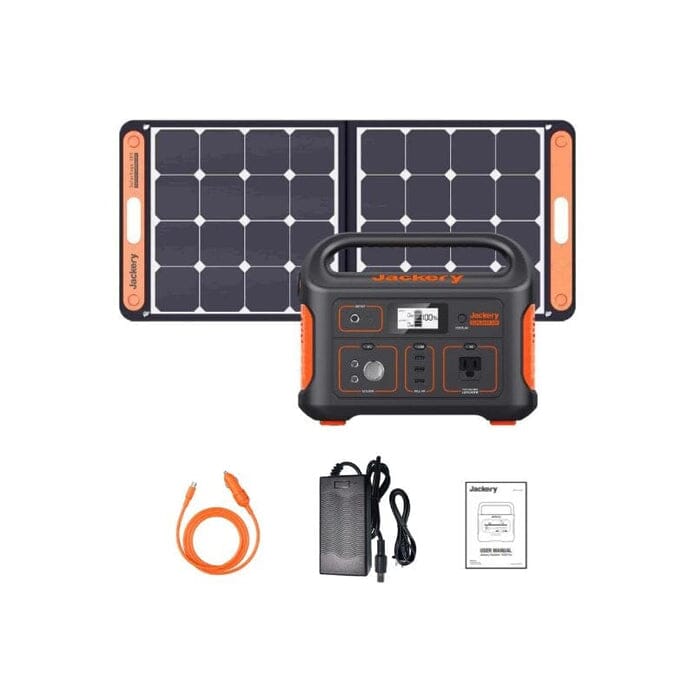 Jackery Explorer [500] - 518Wh / 500W Portable Power Station + Choose Your Custom Bundle | Complete Solar Kit - ShopSolar.com