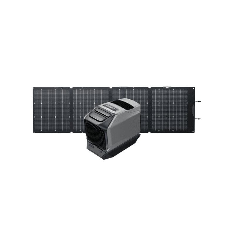 EcoFlow Wave 3 Portable Air Conditioner with Heater | 5,100 BTU Cooling + 6,100 BTU Heating | 8 Hrs Runtime | 5-Year Warranty - ShopSolar: Complete Solar Kits + Lifetime Customer Support