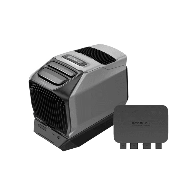 EcoFlow Wave 3 Portable Air Conditioner with Heater | 5,100 BTU Cooling + 6,100 BTU Heating | 8 Hrs Runtime | 5-Year Warranty - ShopSolar: Complete Solar Kits + Lifetime Customer Support