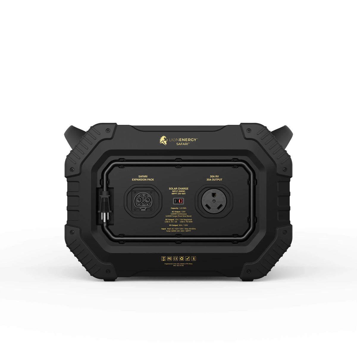 Lion Energy Safari 3,000W / 1,612wH Portable Power Station + Choose Your Custom Bundle | Solar Generator Kit - ShopSolar.com
