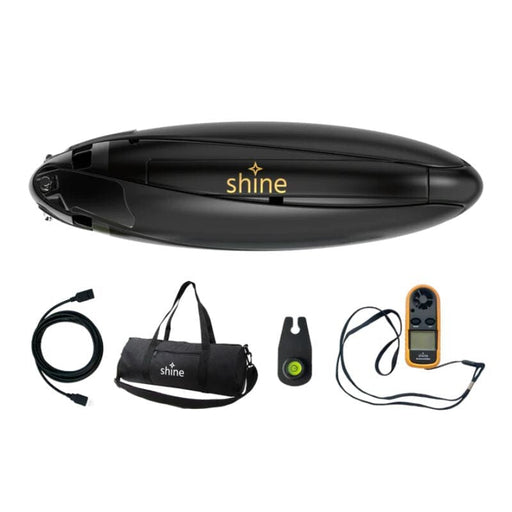 Shine Turbine - Essential Bundle - 8-28 MPH Wind Speed / 12,000 mAh Internal Battery | MPPT Charge Controller - ShopSolar.com