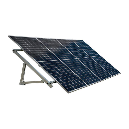 EG4 BrightMount Solar Panel Ground Mount Rack Kit | 4 Panel Ground Mount | Adjustable Angle [Pre-Order] - ShopSolar.com