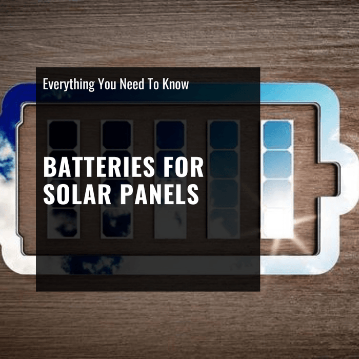 batteries for solar panels