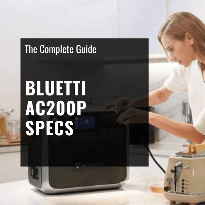Bluetti AC200p Specs