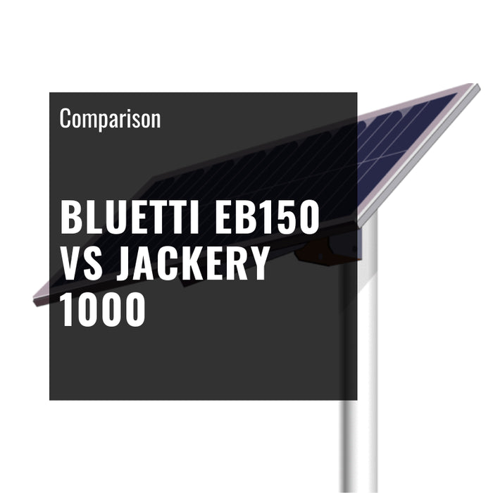 Bluetti eb150 vs Jackery 1000