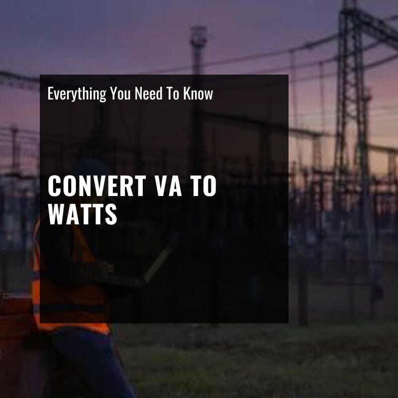 convert va to watts