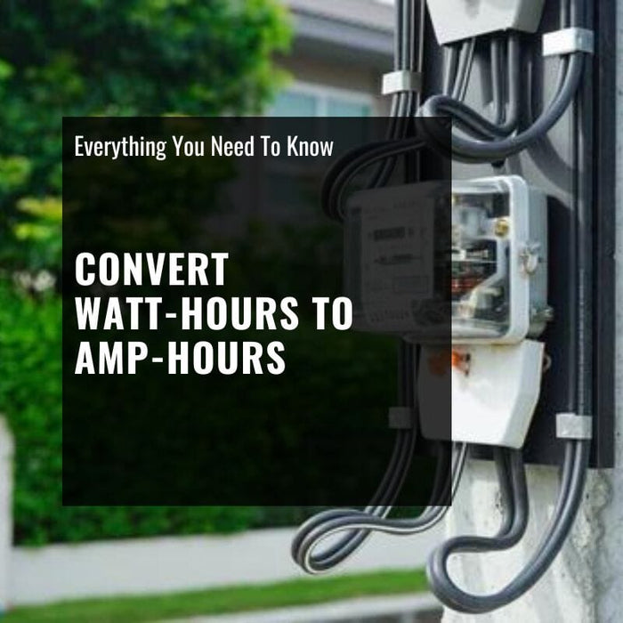 convert watt-hours to amp-hours