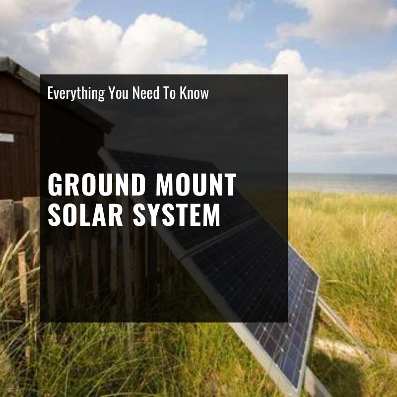 ground mount solar system