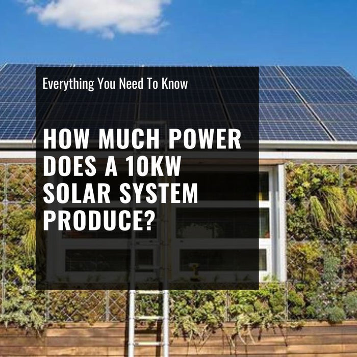 how much does a 10kw solar system produce