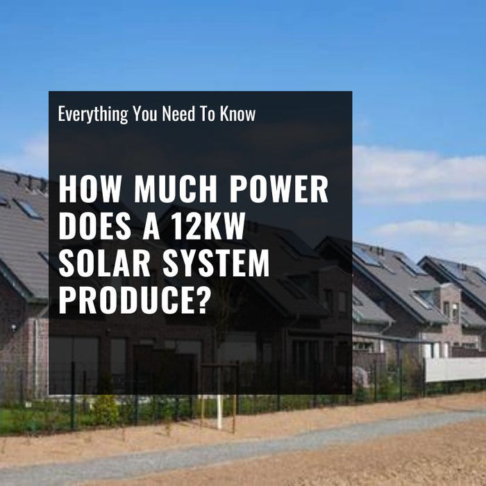 how much does a 12kw solar system produce