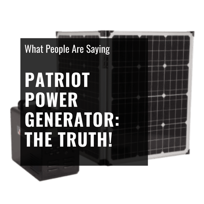 Patriot Power Generator Reviews