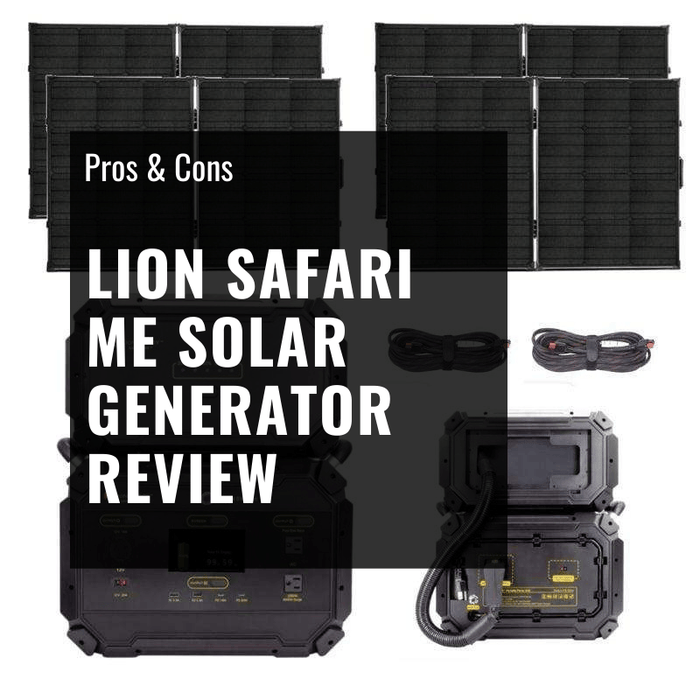 REVIEW Lion Safari ME Solar Generator Pros & Cons