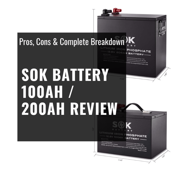 REVIEW SOK Battery - Best lithium solar batteries on the market [2021]