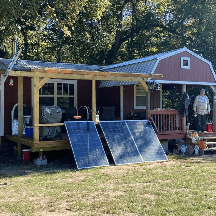 Customer Spotlight: James Off-Grid Solar Setup