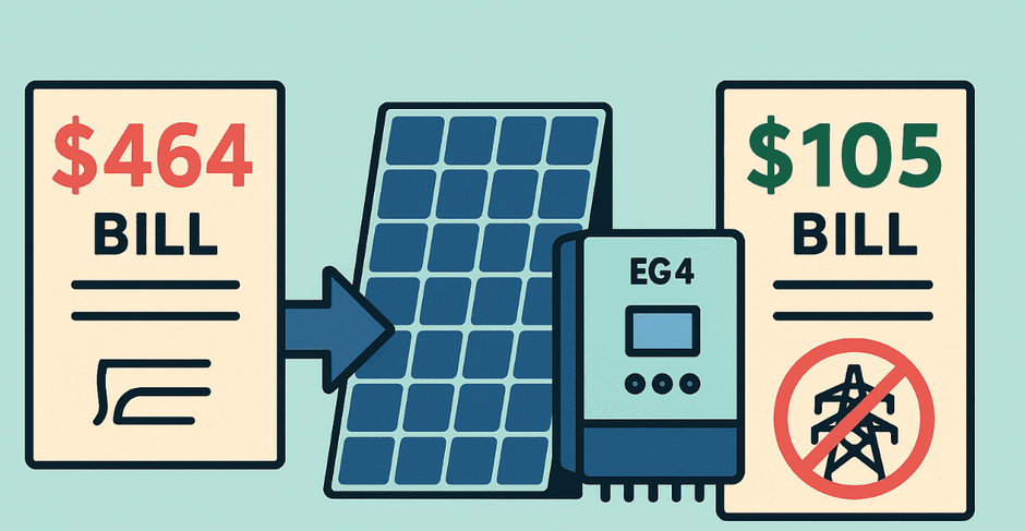 How One Homeowner Cut His Electric Bill by 75% With a Shop Solar Kit