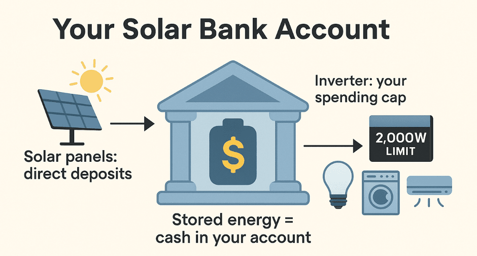 Solar Made Simple: The Bank Account Analogy