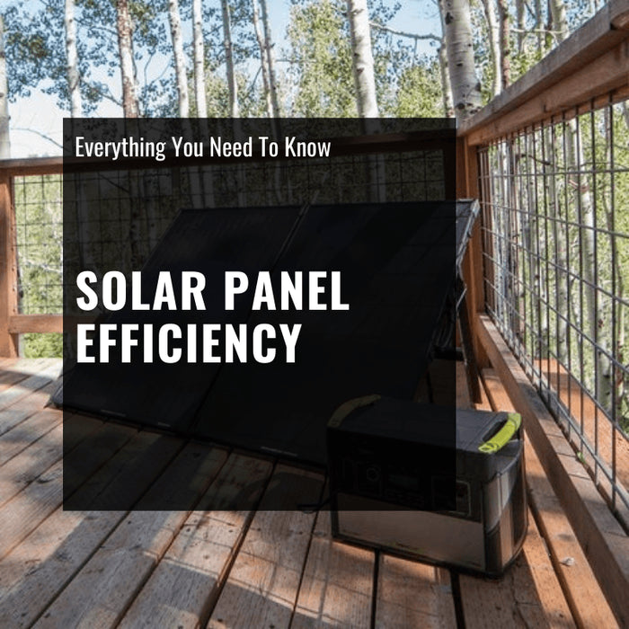 solar panel efficiency