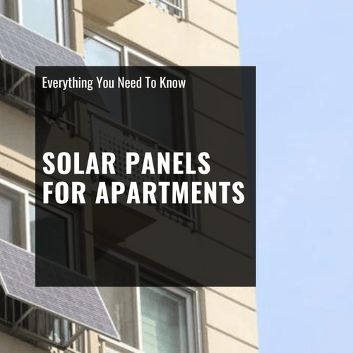 Solar Panels for Apartments