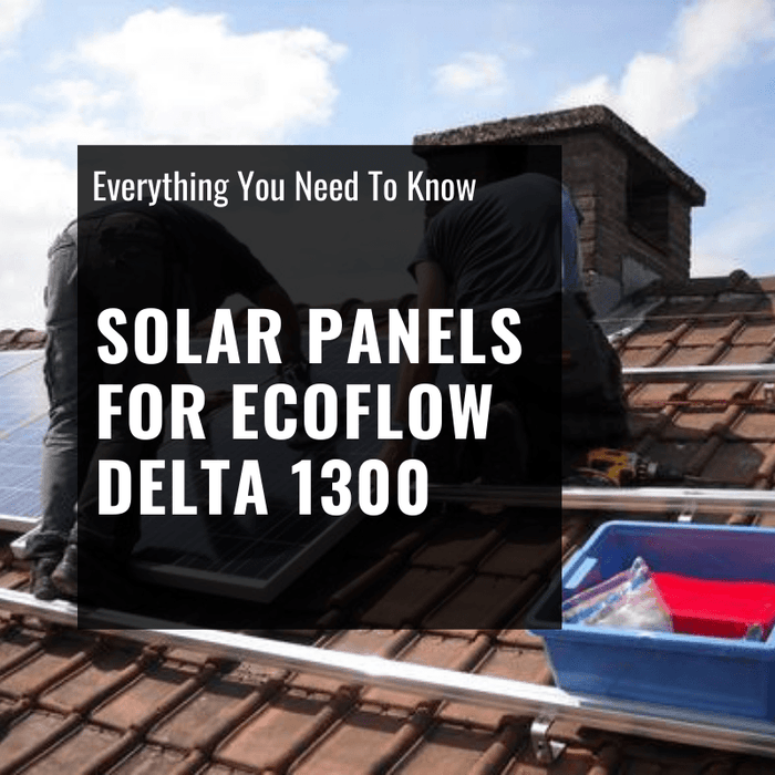 Solar Panels for EcoFlow Delta 1300