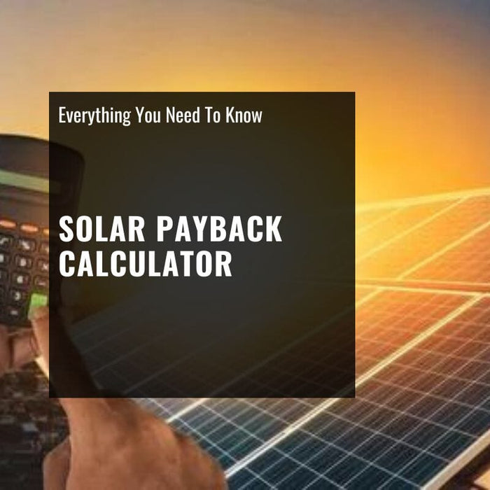 solar payback calculator