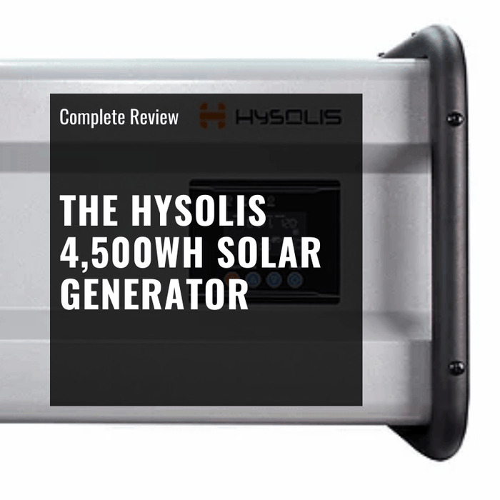 The Hysolis 4,500Wh Solar Generator