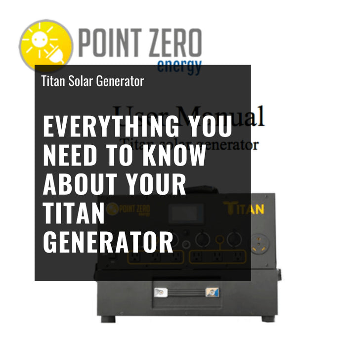 Titan Solar Generator