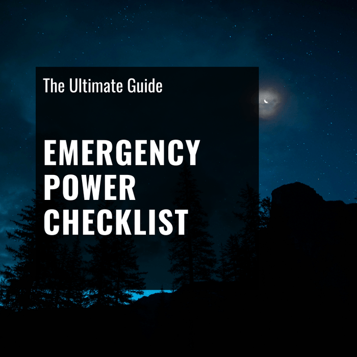 Ultimate Emergency Power Supply Checklist Never Get Caught Without Power
