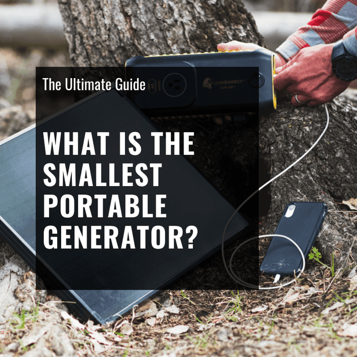 What is the Smallest, Portable Generator - The Ultimate Guide