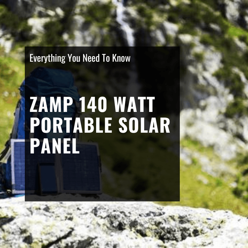 Zamp 140-watt Portable Solar Panel