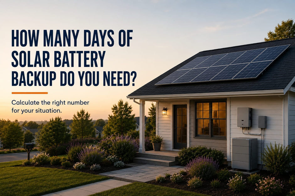 How Many Days of Battery Backup Do You Actually Need?