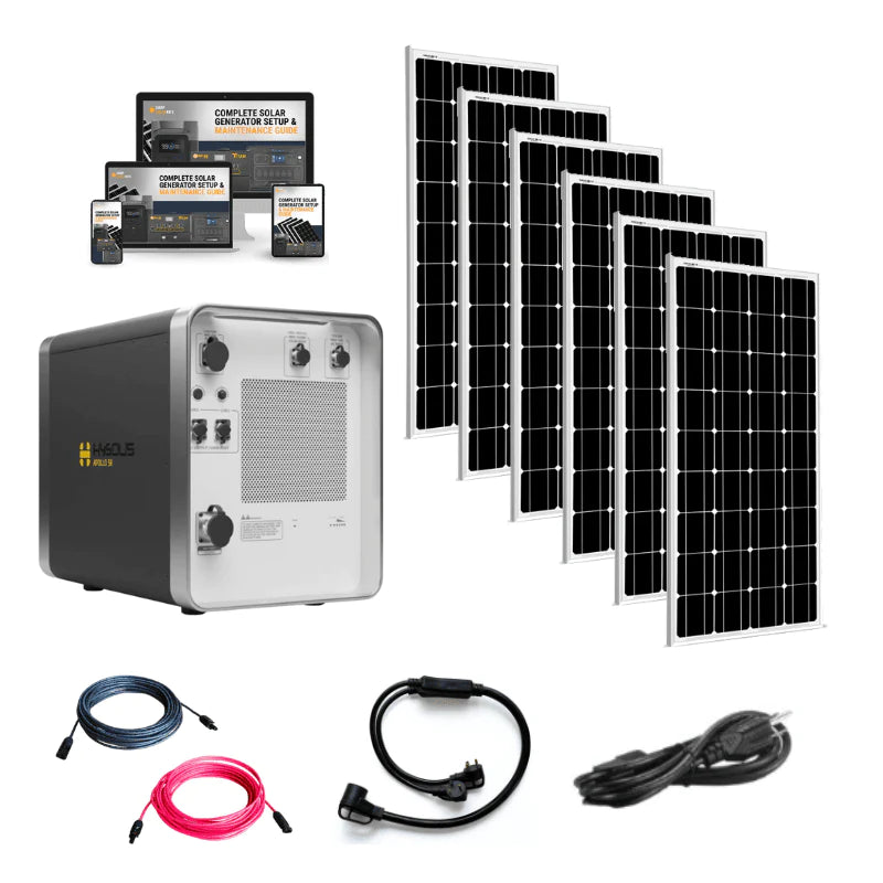 Hysolis Apollo 5K Solar Kits & Power Station