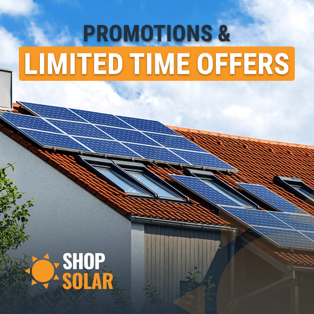 shop solar promotions and limited time offers